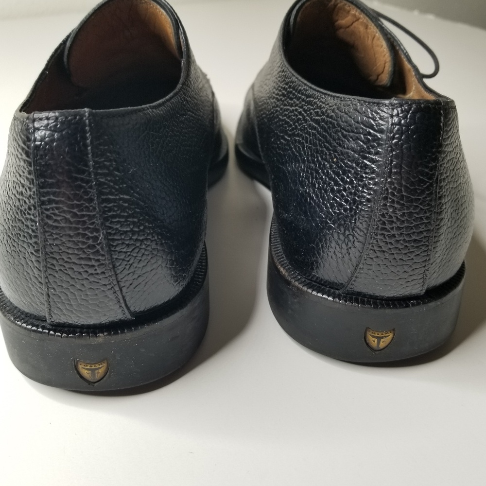Toschi Italian lace up shoes size 8 1/2 euc - Picture 6 of 8